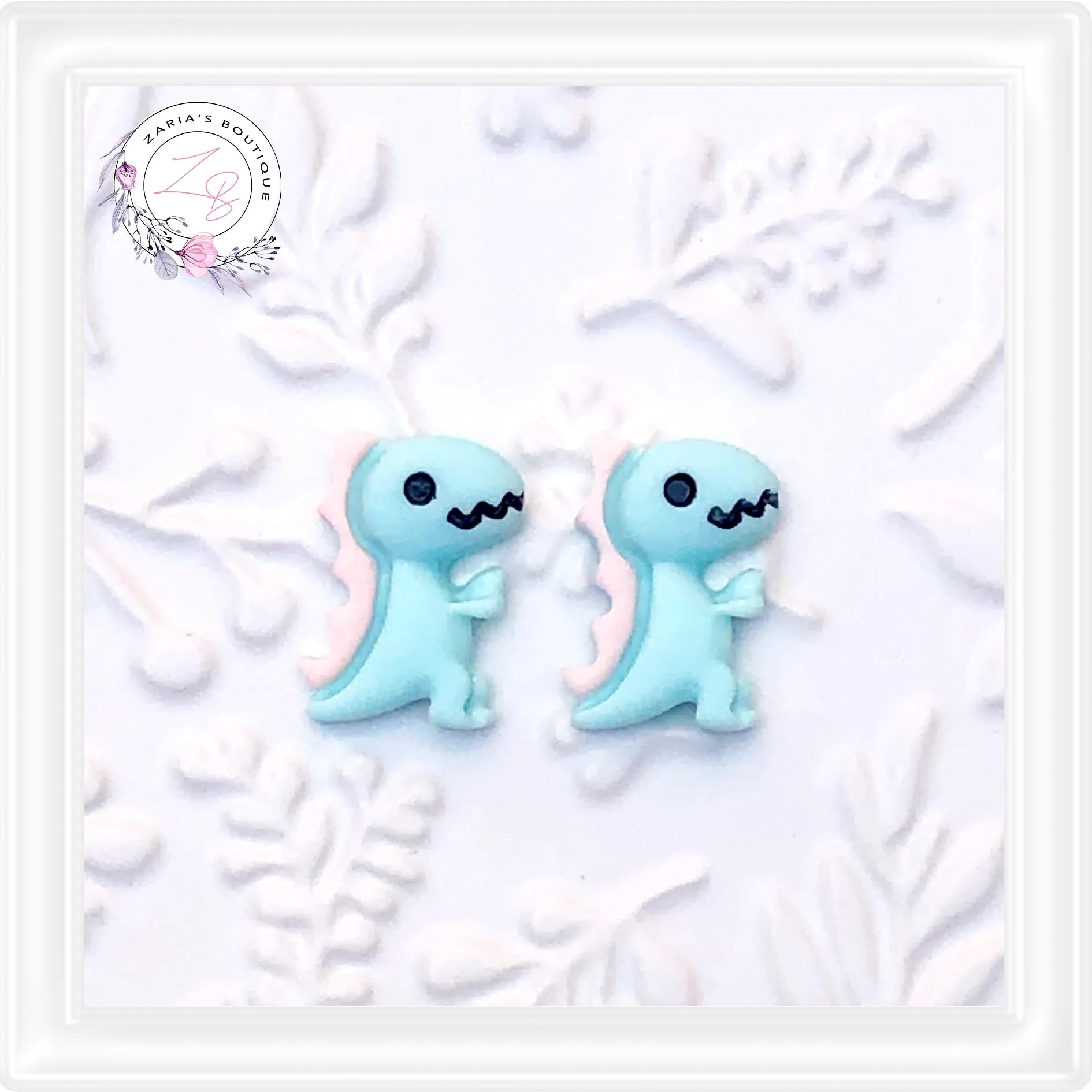 ⋅ CUTE DINOSAURS ⋅ Flatback Resin Embellishments ⋅