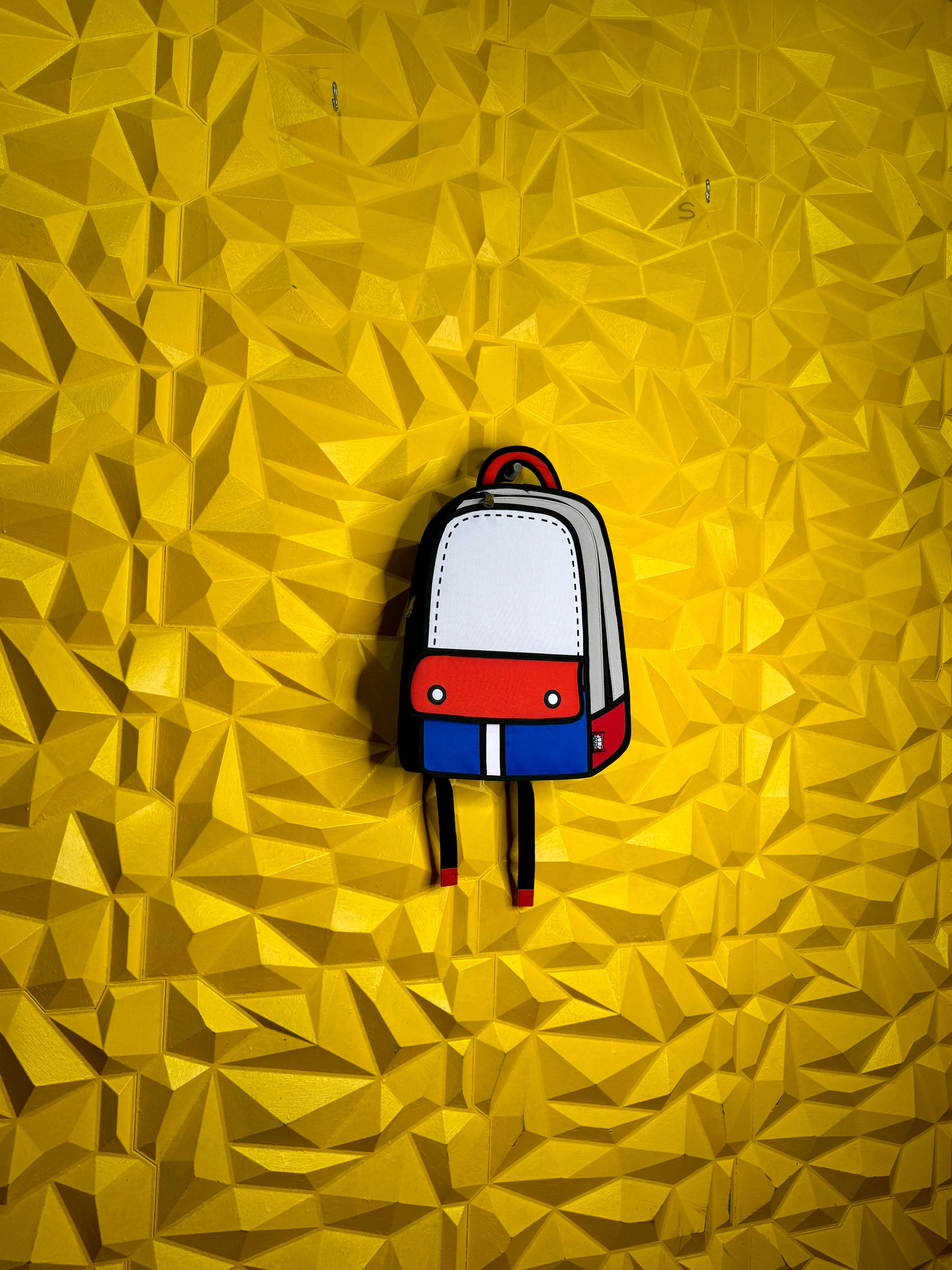 2D Adventure Backpack - Red/White/Bue