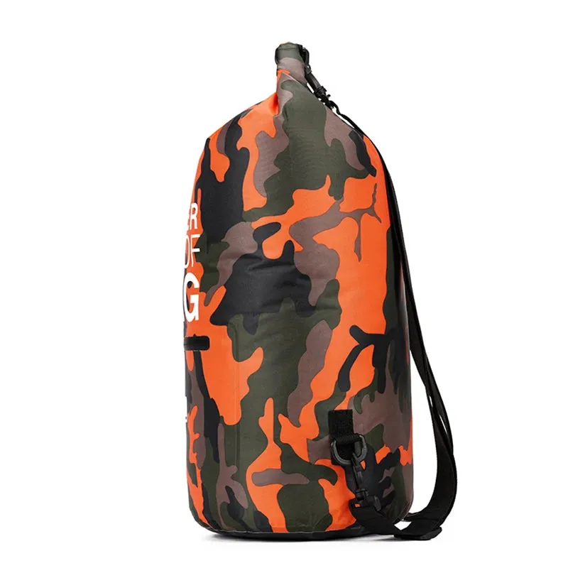 30L & 15L Waterproof Dry Bag Backpack with Wet/Dry Separation Pocket – Durable Outdoor Gear for Kayaking, Boating, Swimming & Water Sports
