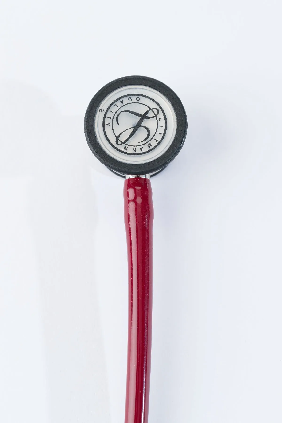 3M™ Littmann® Cardiology IV™ Diagnostic Stethoscope, Mirror-Finish Chestpiece and Stem, Burgundy Tube, Stainless Headset, 27 inch, 6170