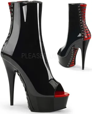 6" Open Toe Ankle Boot (DELIGHT-1025)