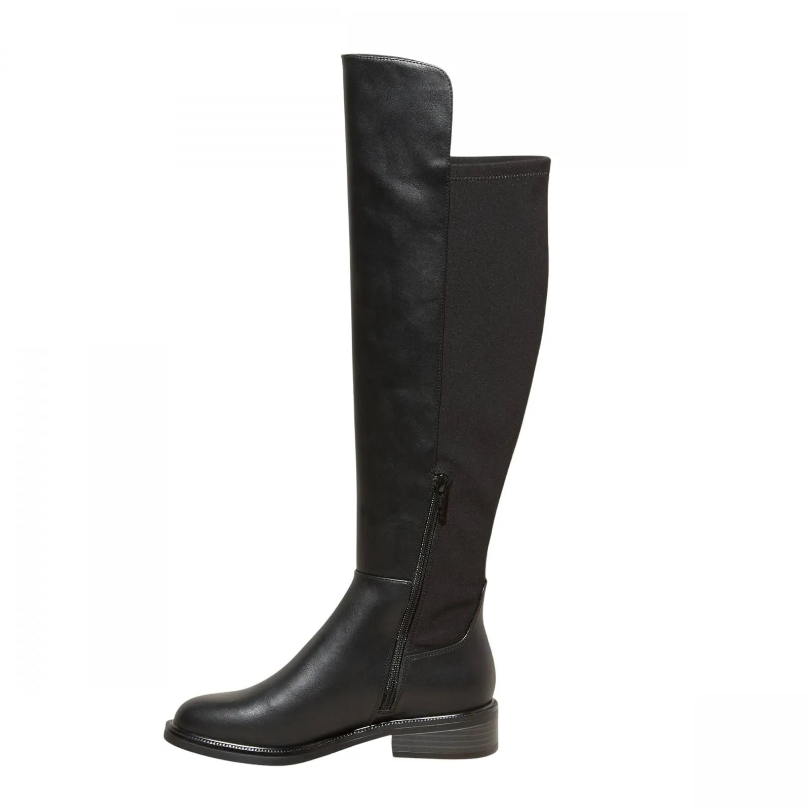 A New Day Womens Hope Wide Calf Tall Boots 90974972 Black 7M-WC