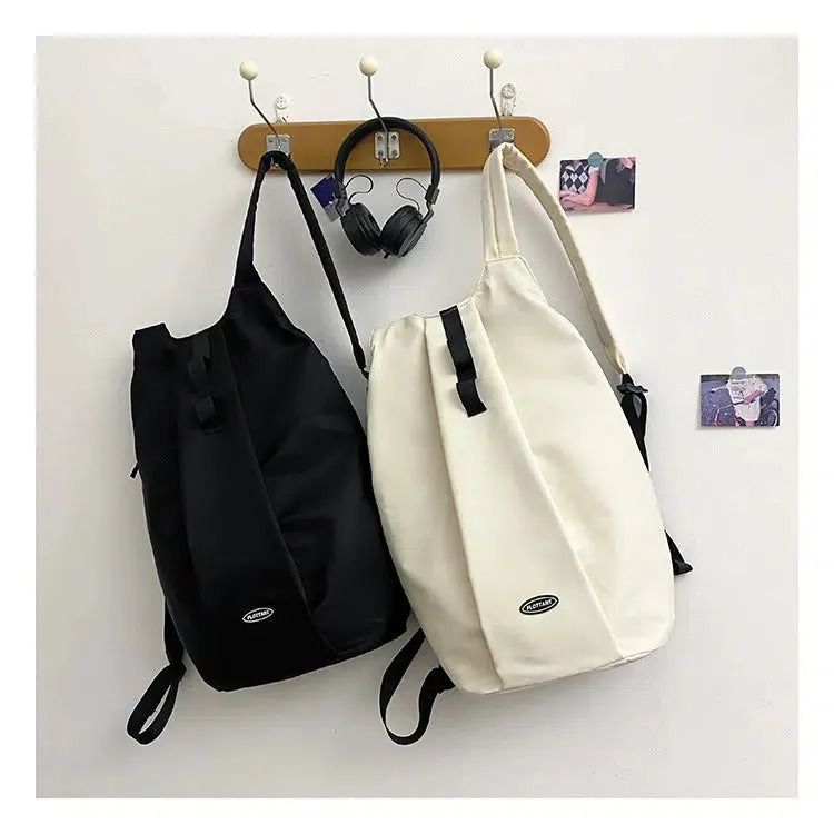 Adjustable Straps Casual Canvas Backpack