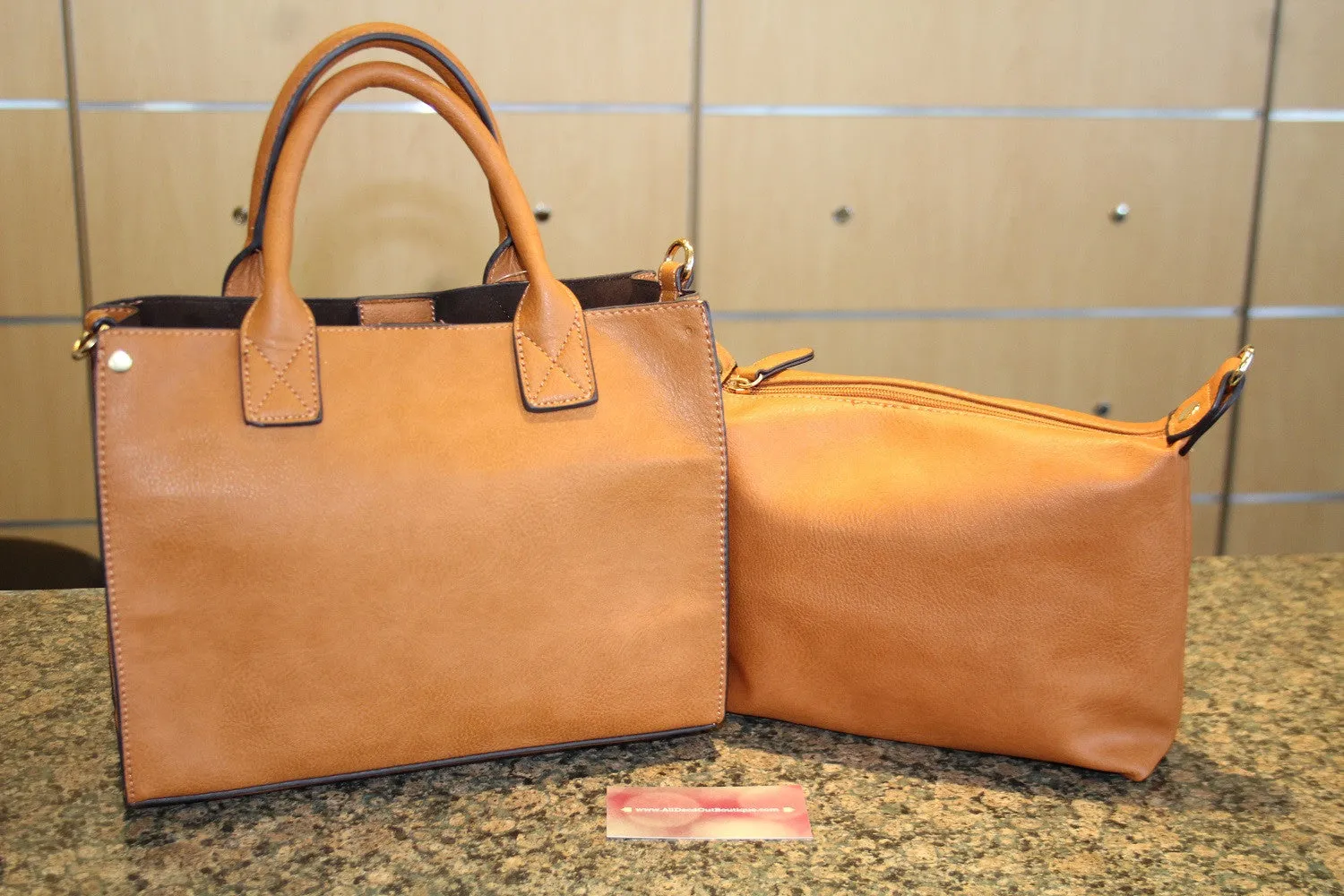 ADO | Purse-In-Purse Tan