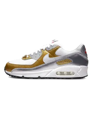 Air Max 90 SE  Womens  Gold Silver