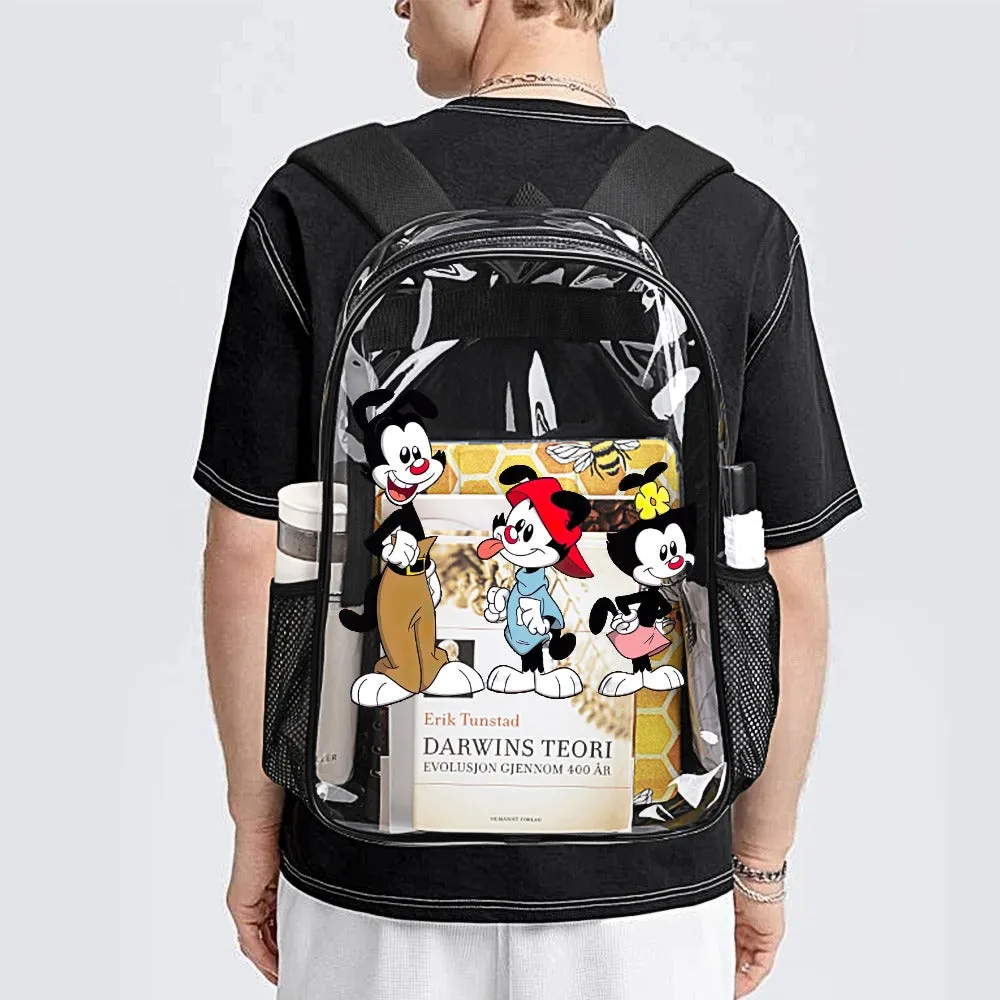 Animaniacs Transparent Backpack 17 Inch