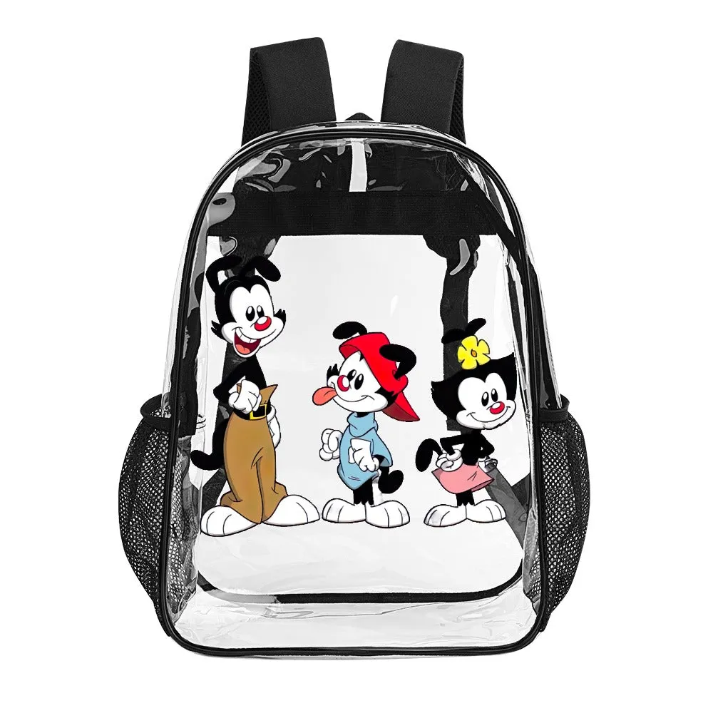 Animaniacs Transparent Backpack 17 Inch