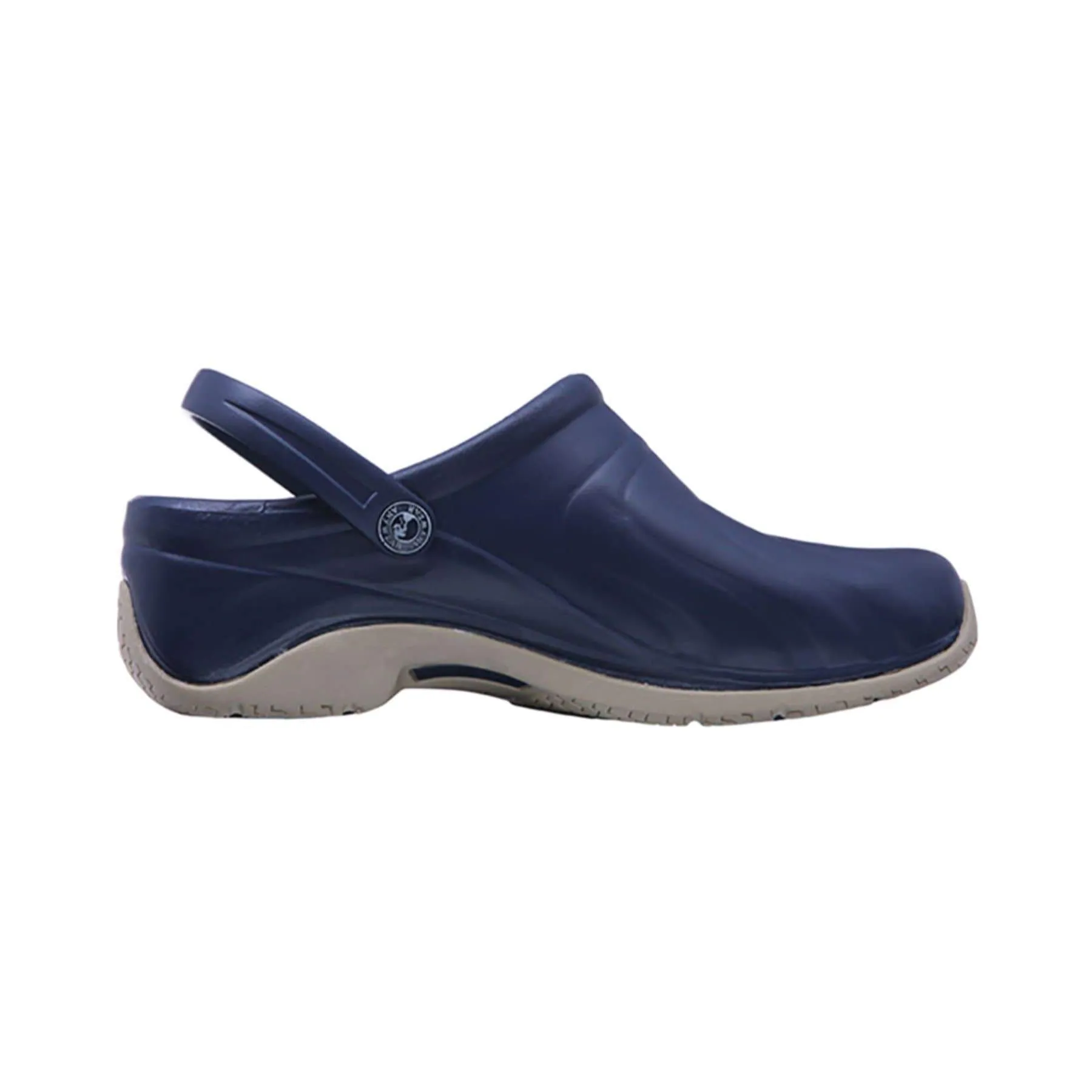 Anywear ZONE Footwear Womens Injected Clog w/Backstrap Navy