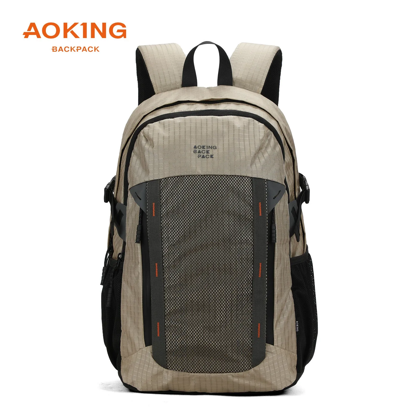 Aoking Backpack Black Casual Backpack Student Bag XN3377