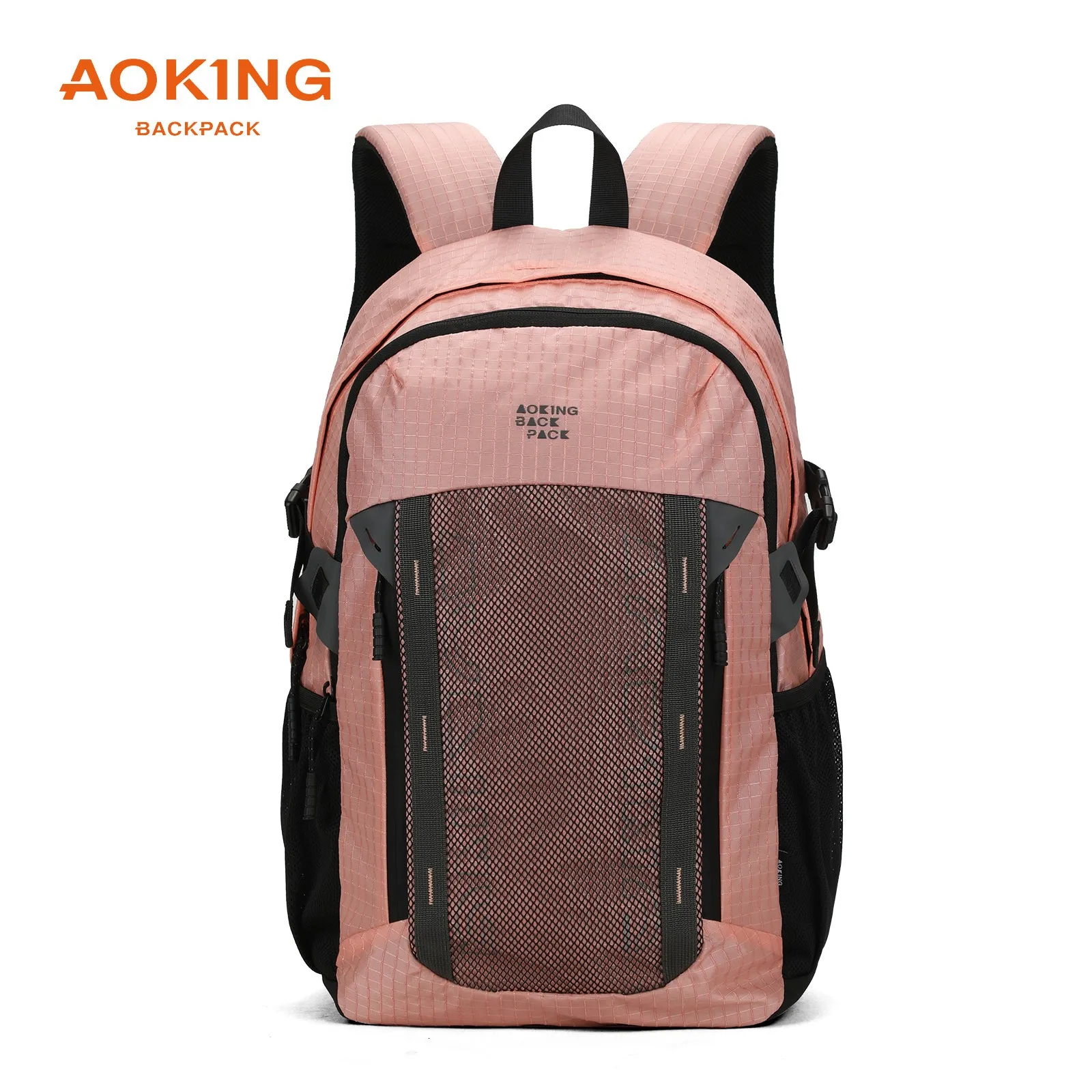 Aoking Backpack Black Casual Backpack Student Bag XN3377