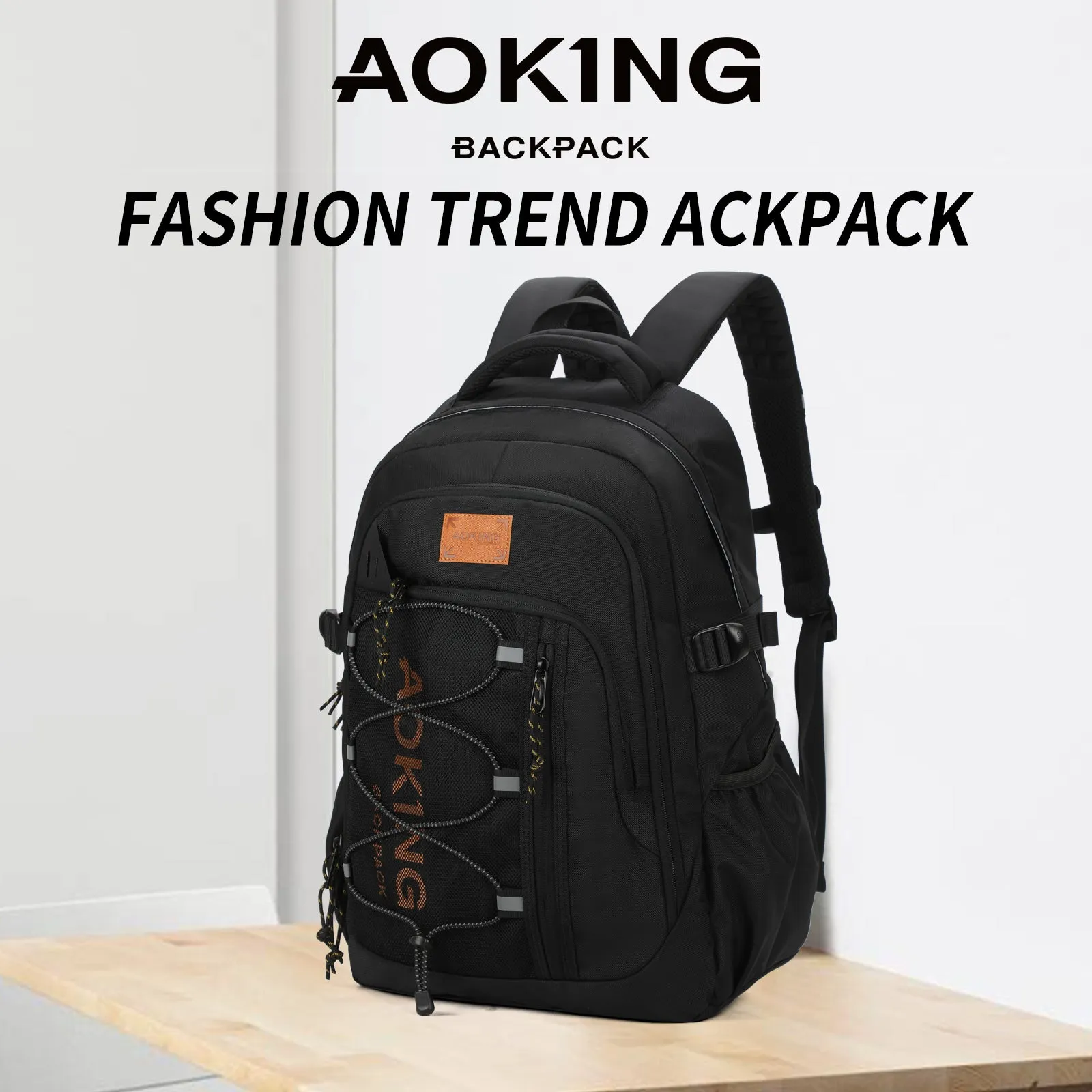 Aoking Backpack Large Capacity Casual Backpack Student Bag XN3360