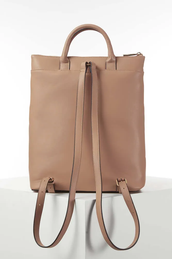 Audrey Mocha Laptop Backpack