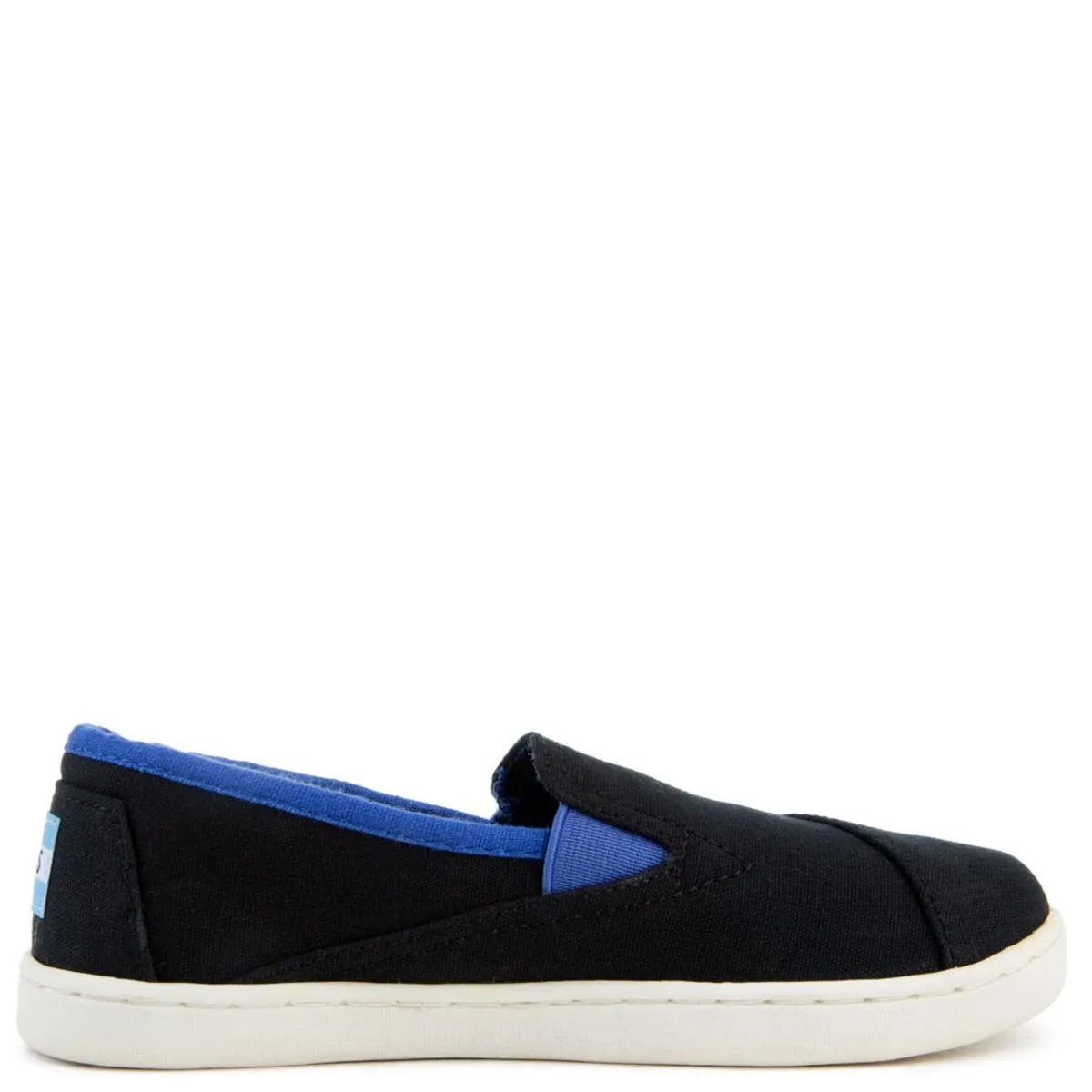 Avalon Black Canvas Slip-Ons