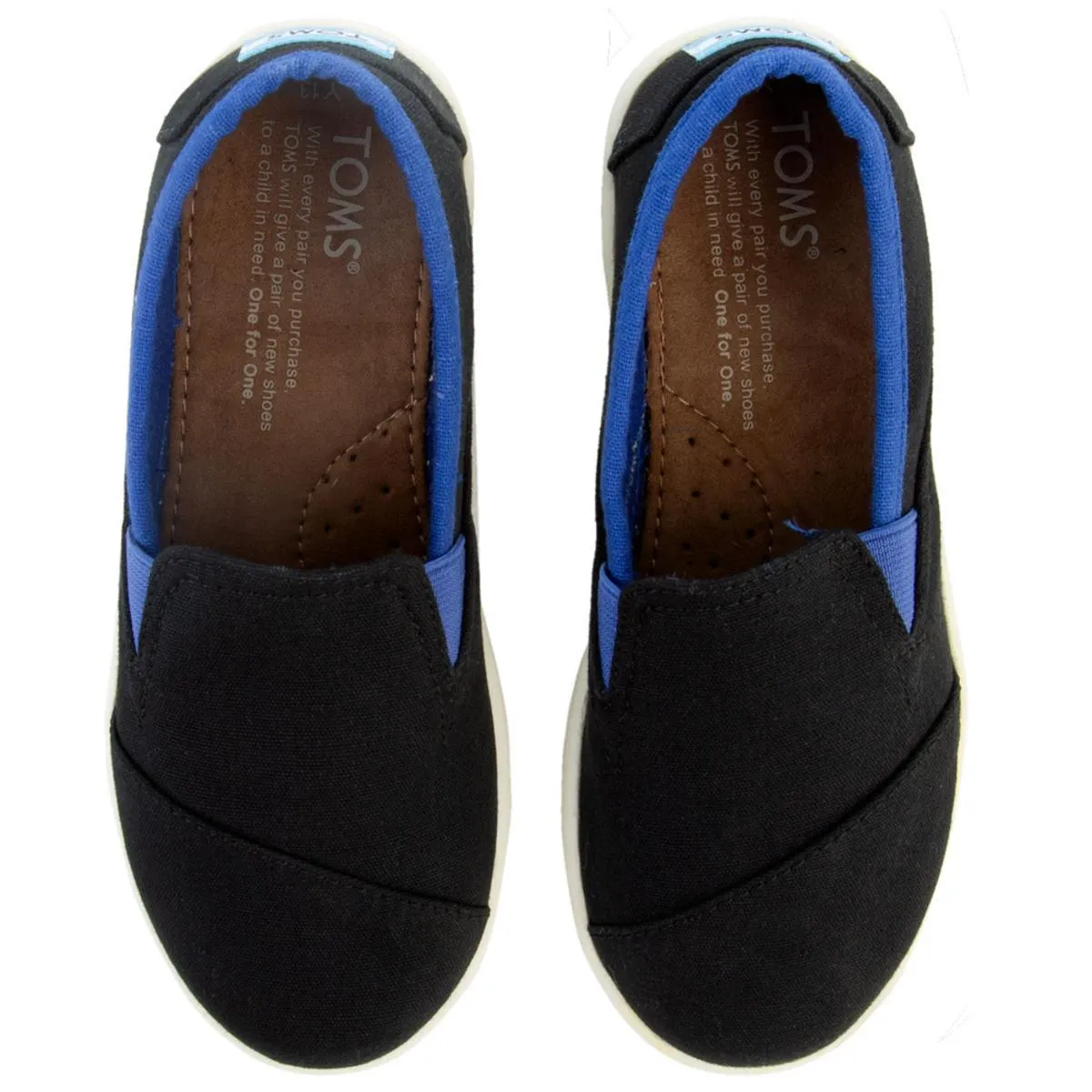 Avalon Black Canvas Slip-Ons