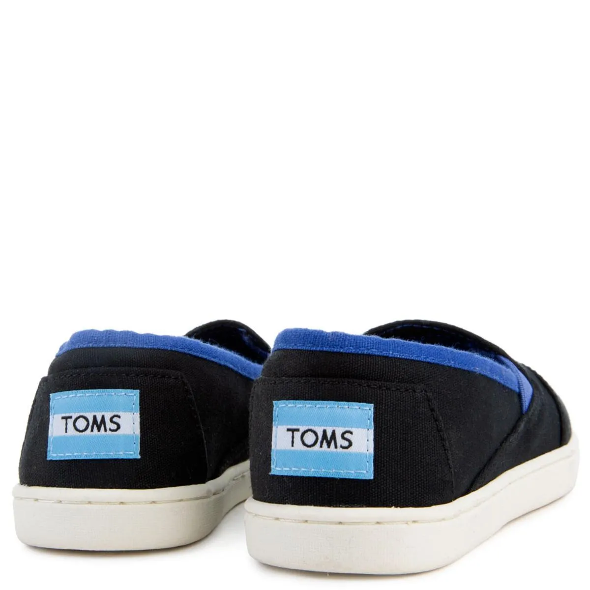 Avalon Black Canvas Slip-Ons
