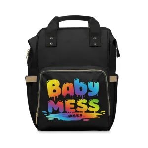 Baby Mess Diaper Backpack – Bold Style Meets Real-Life Function