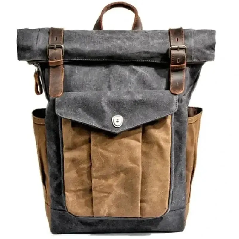 Backpack crafted with Crazy Horse Leather