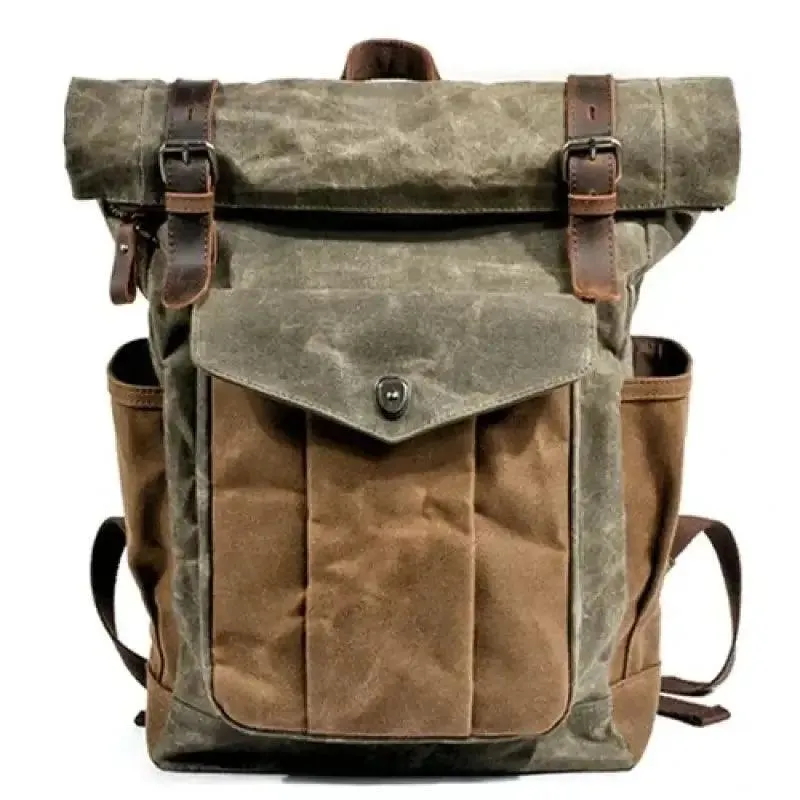 Backpack crafted with Crazy Horse Leather