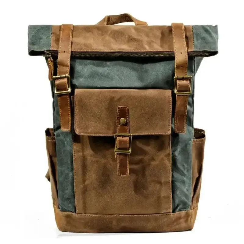 Backpack crafted with Crazy Horse Leather