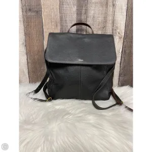 Backpack Leather By Fossil, Size: Medium