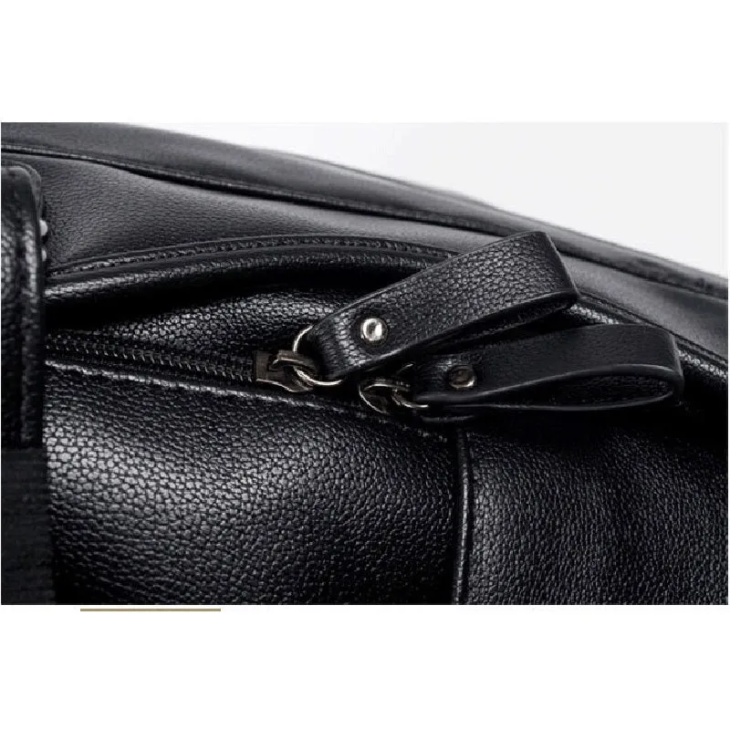 Backpack USB Charging <br> Vegan Leather