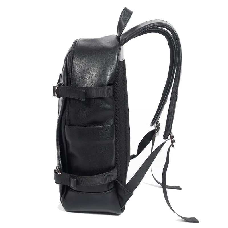 Backpack USB Charging <br> Vegan Leather