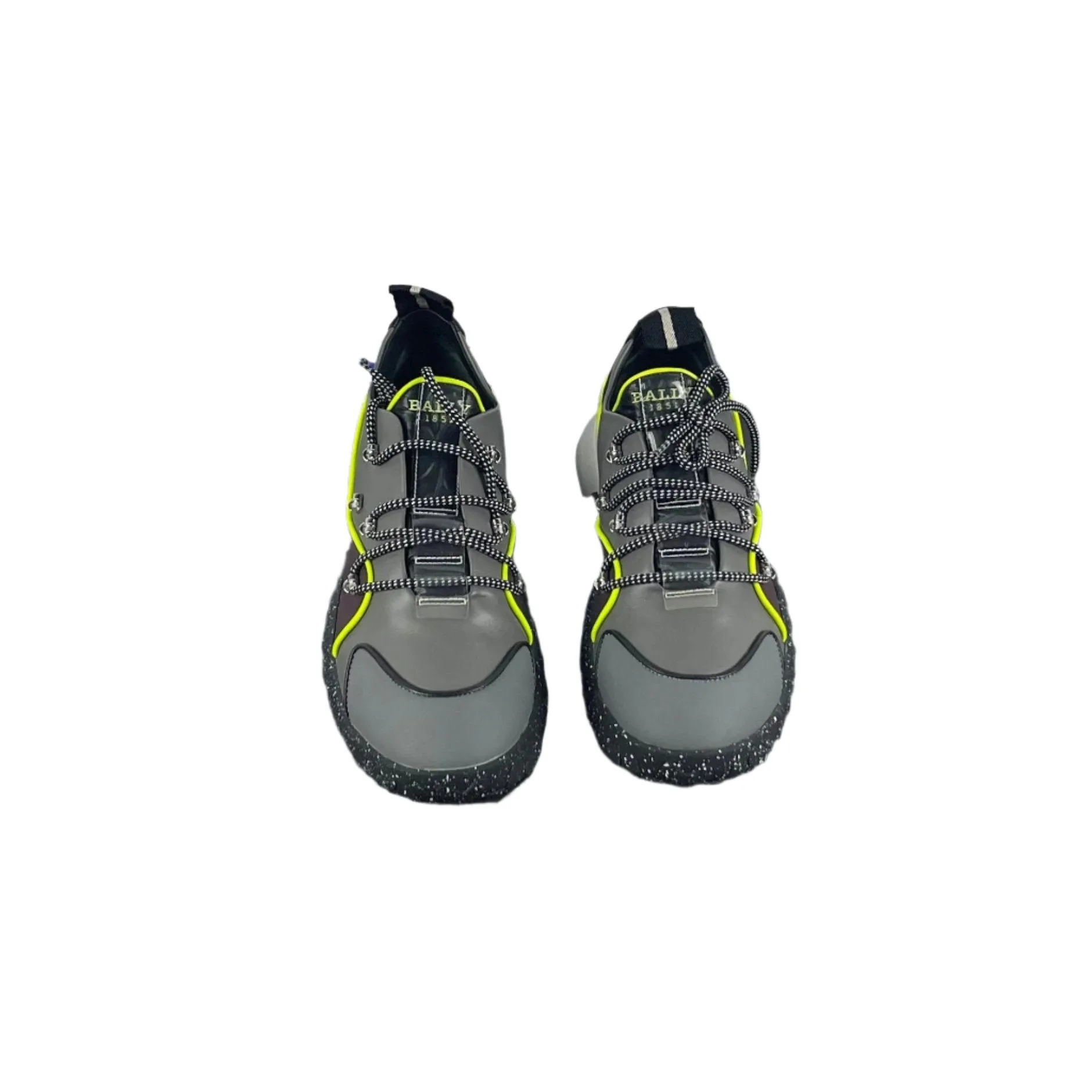 Bally Gady Prune Leather Low Top Sneakers