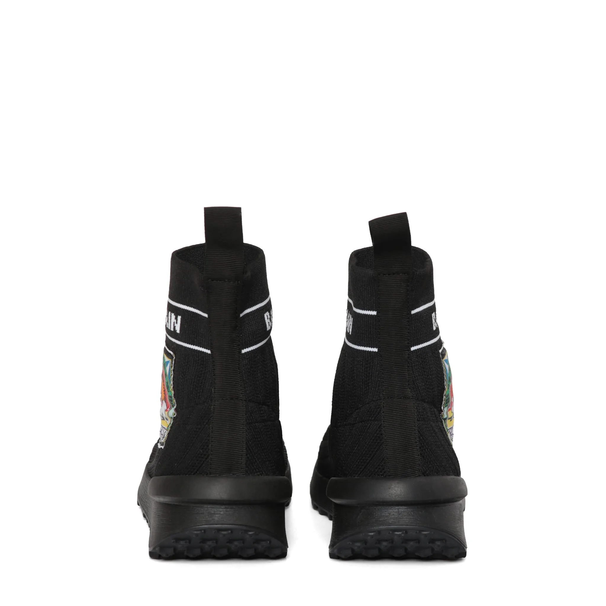 Balmain Kids Desert Patch Sock Shoe