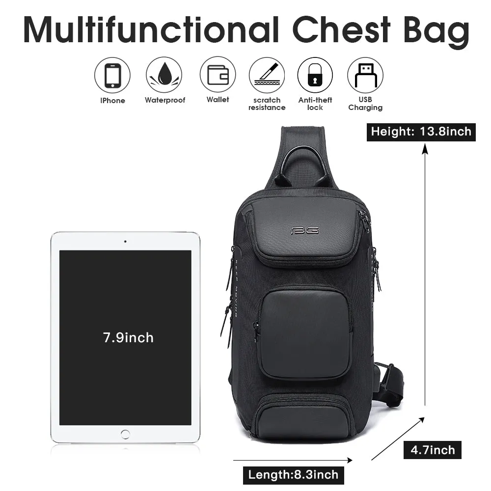 Bange Fashion Anti-theft Sling Backpack bag For Men or Women