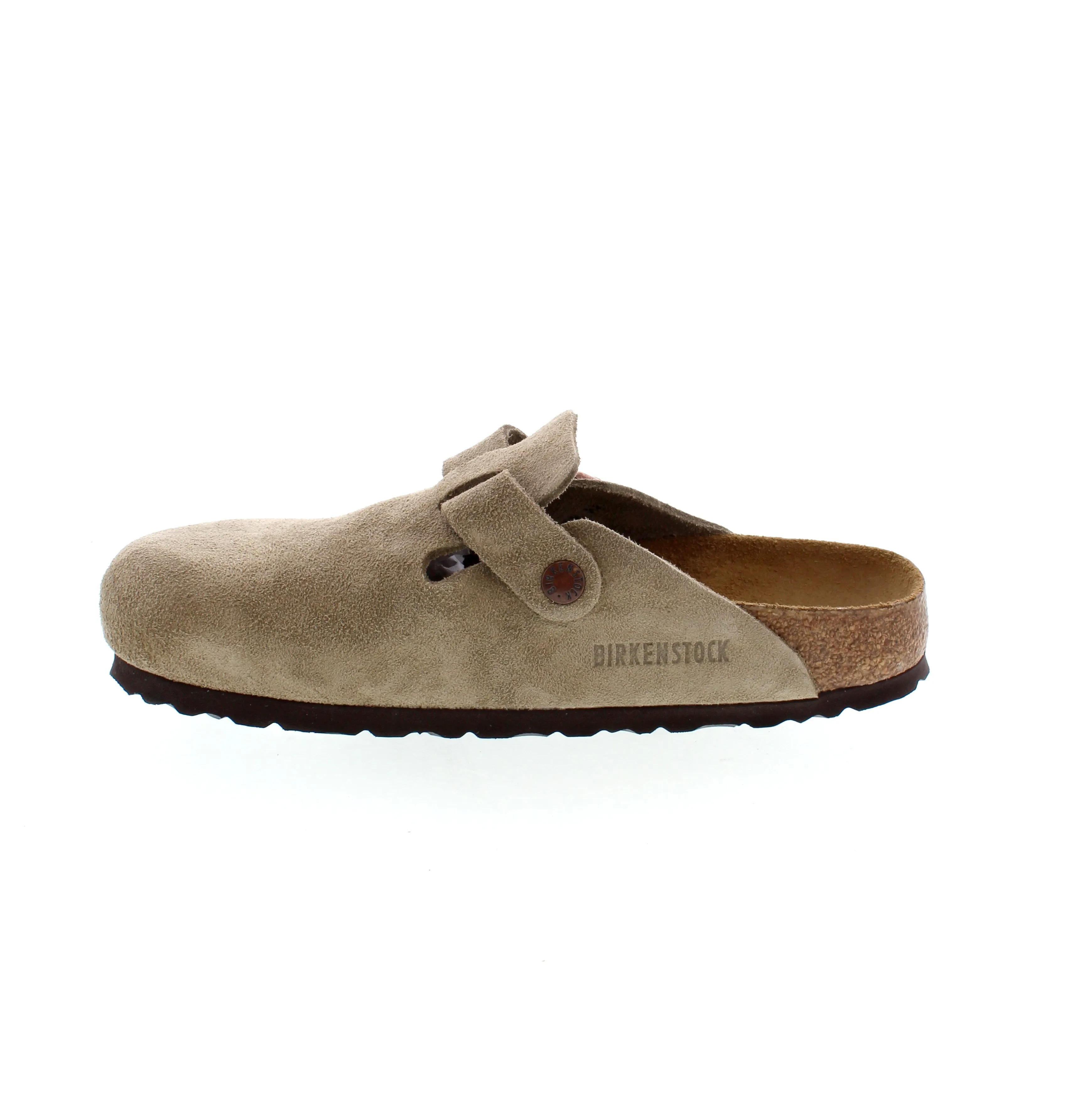 Birkenstock Boston Soft Footbed - Taupe