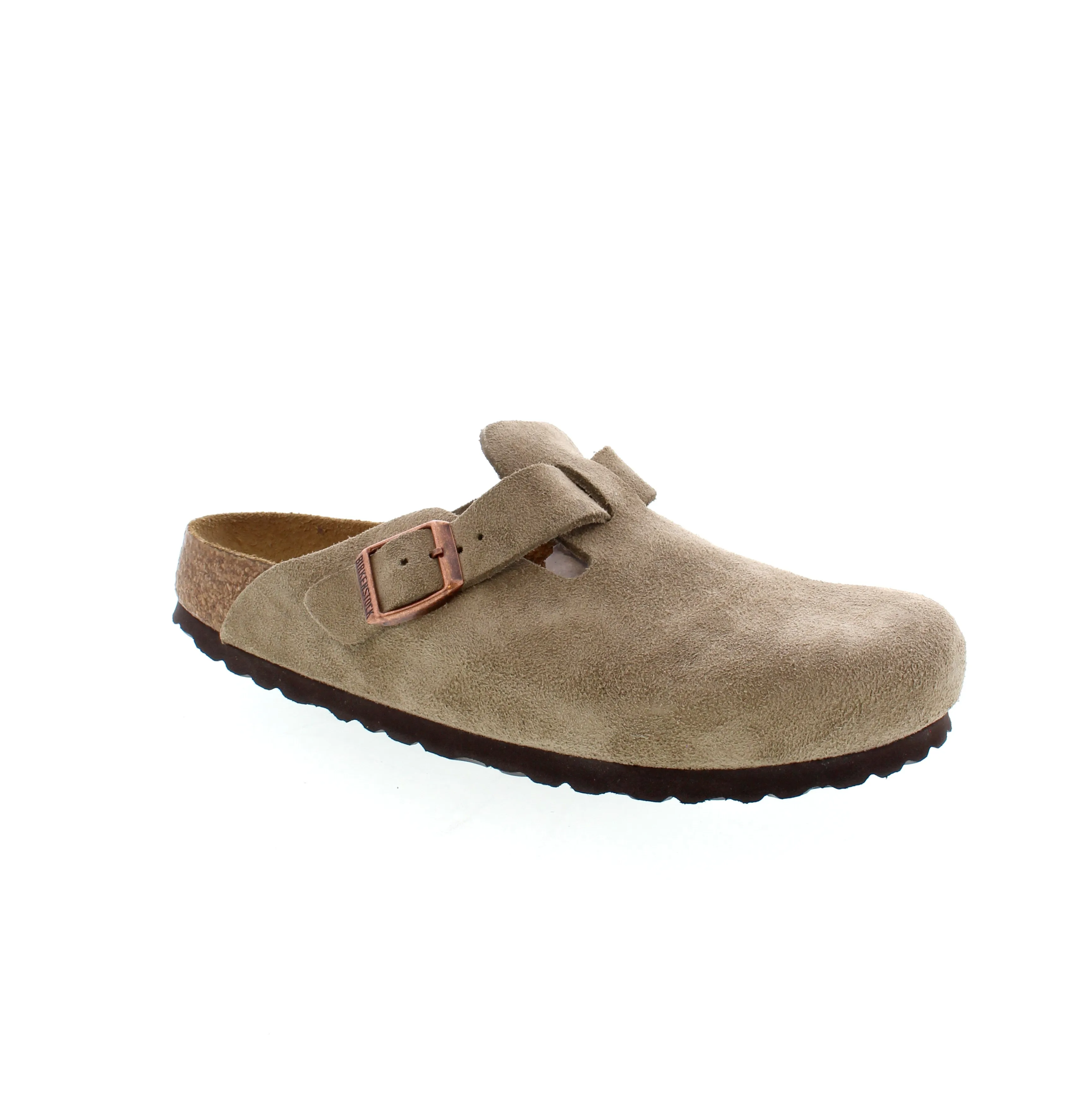 Birkenstock Boston Soft Footbed - Taupe