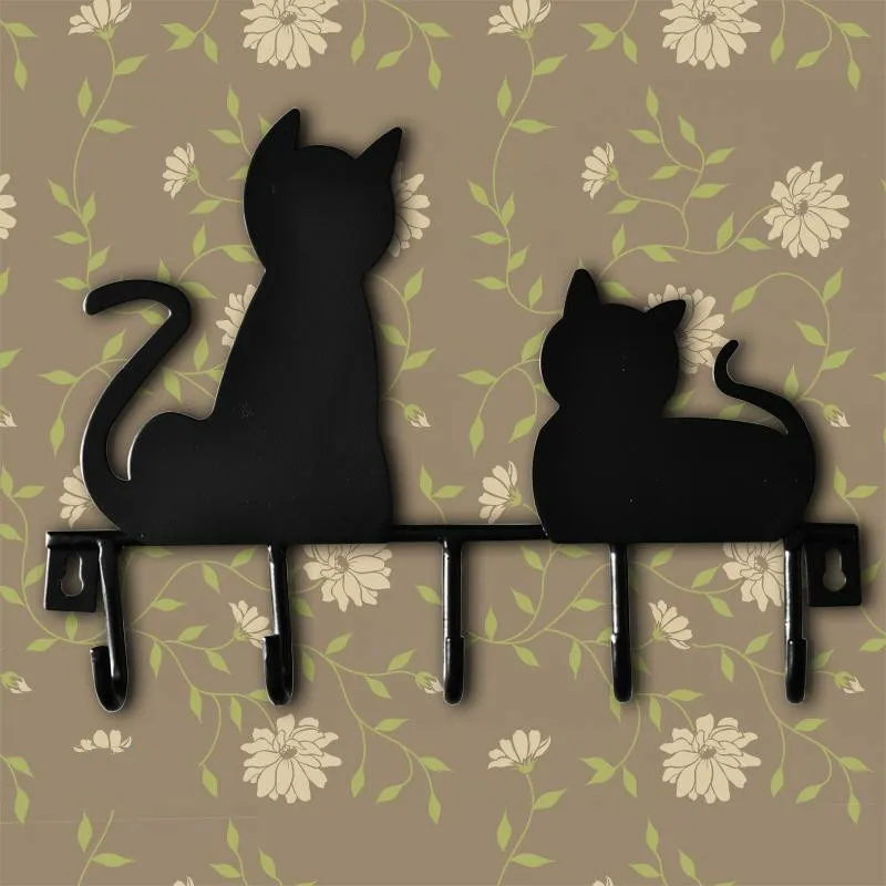 Black Cat Wall Hook