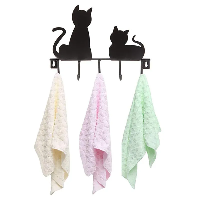 Black Cat Wall Hook