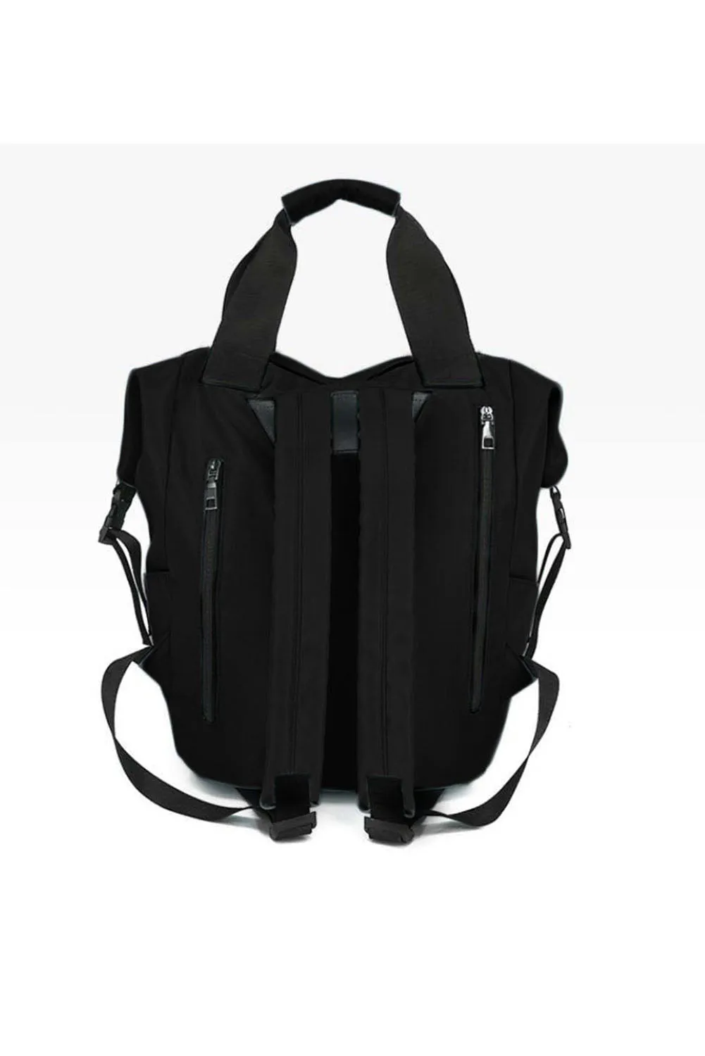 Black Multi-pockets Large Capacity Backpack 24*15*40cm