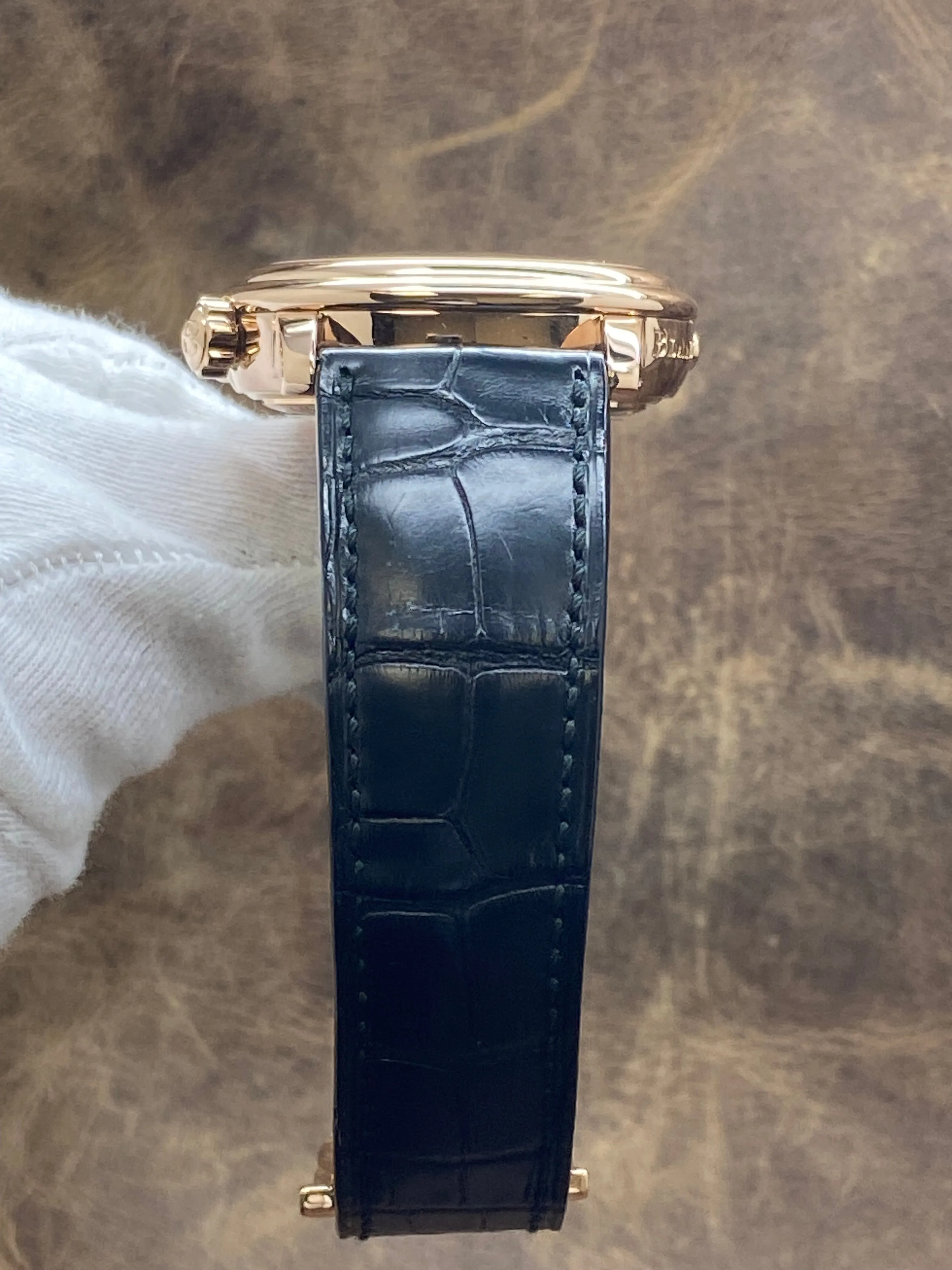 Blancpain Leman Reveil GMT 18K Rose Gold 2042-3642-M White Dial Automatic Men's Watch