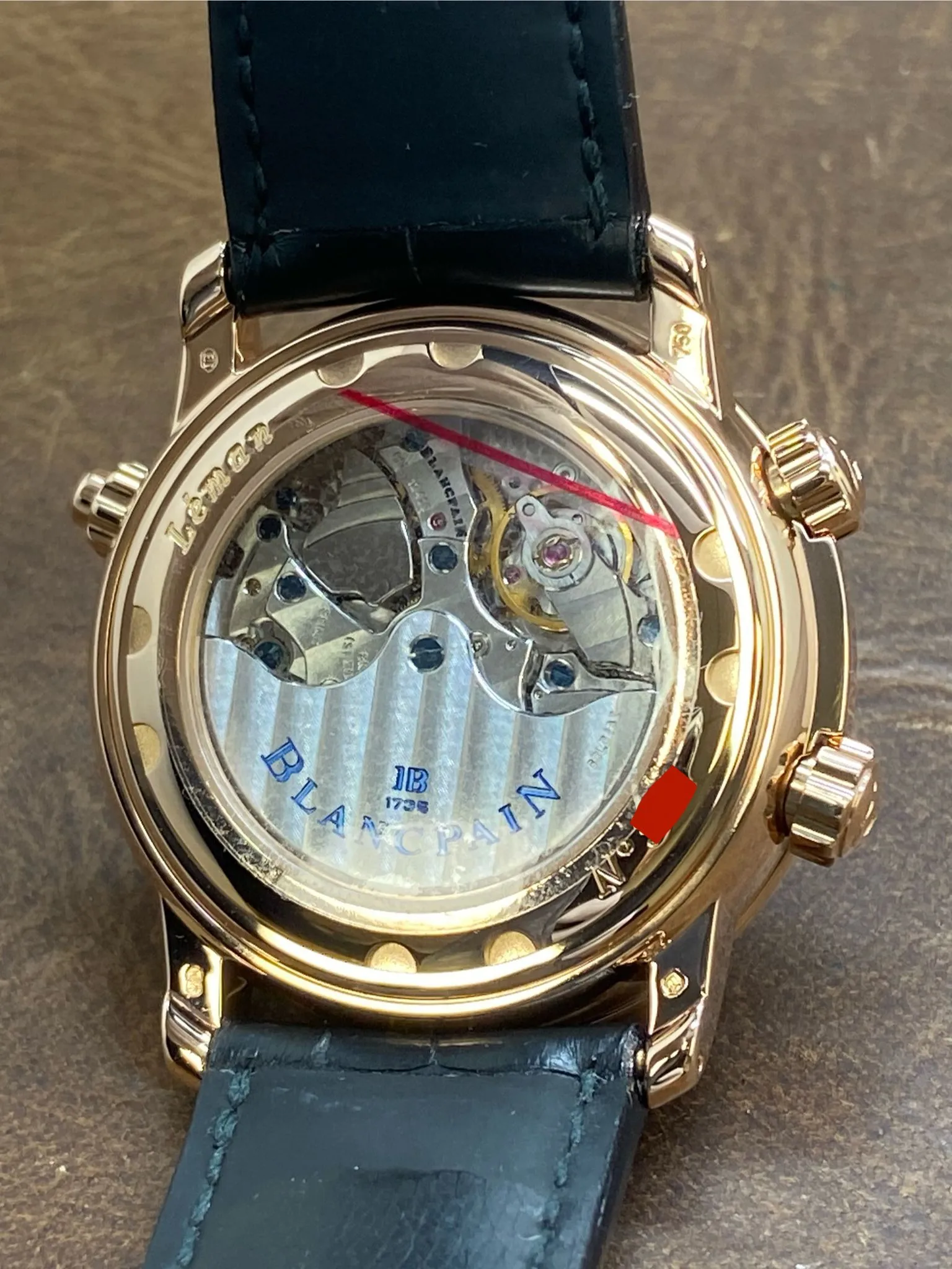 Blancpain Leman Reveil GMT 18K Rose Gold 2042-3642-M White Dial Automatic Men's Watch