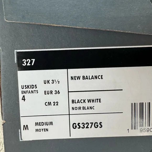 Brand New New Balance 327 Big Kids Casual Sneakers (Full Sizes Available)