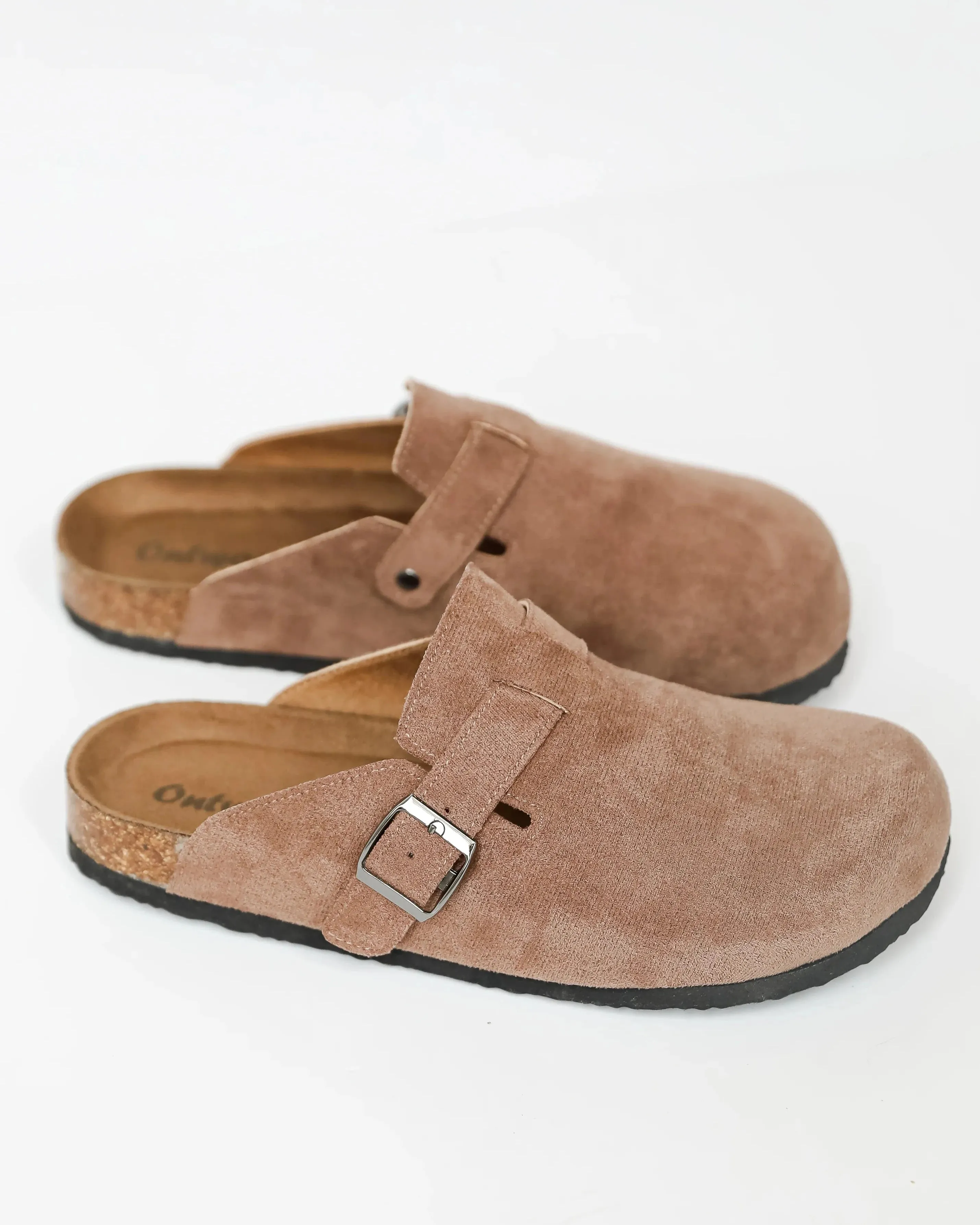 Bria Suede Clogs