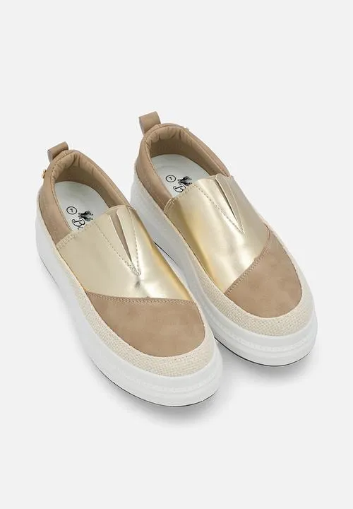 Butterfly Feet Senhora 17 Slip on Taupe