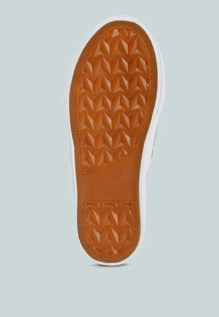 Canvas Slip On Sneakers For Kids
