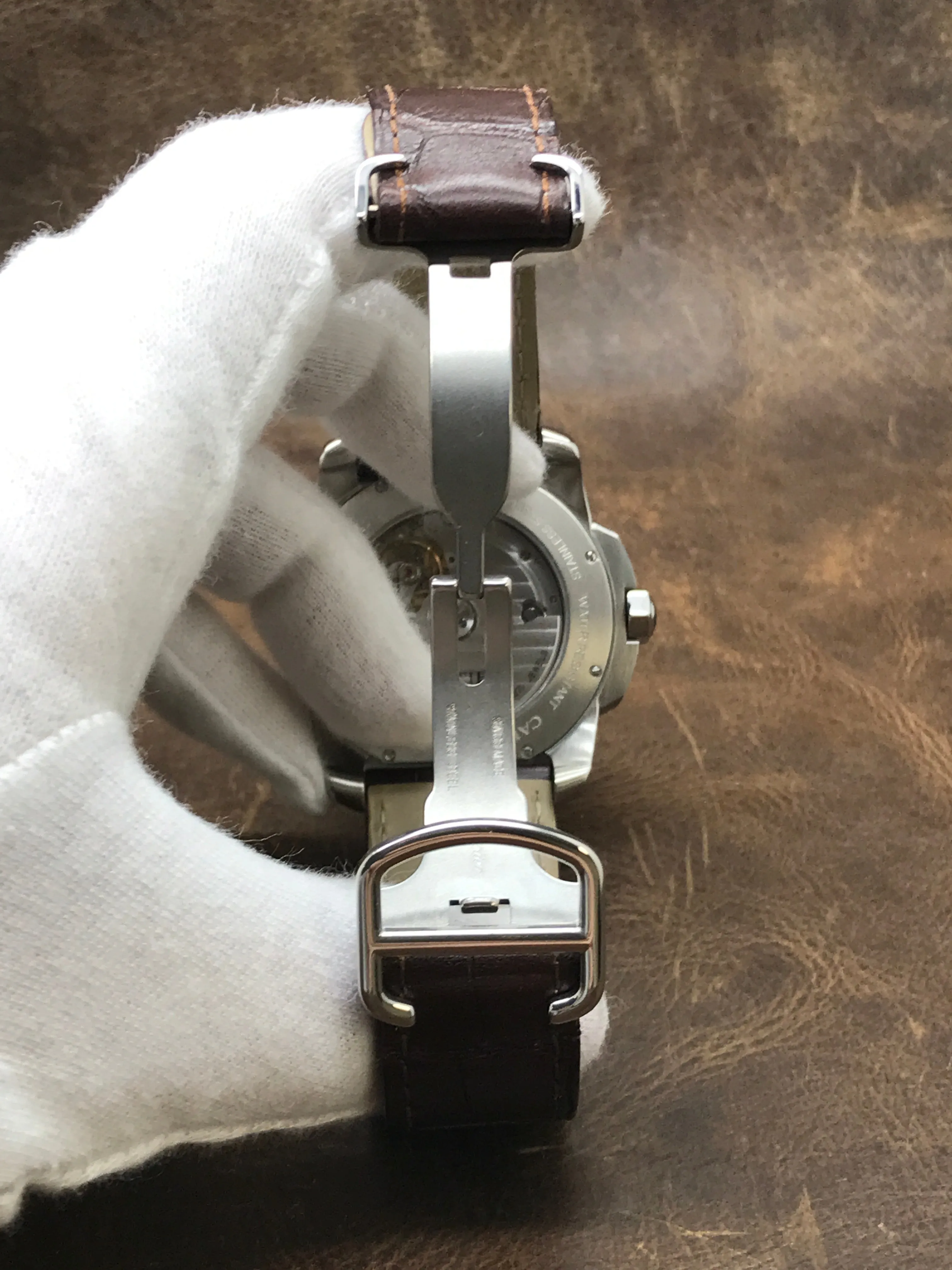 Cartier Calibre de Cartier W2CA0002 Silver Dial Automatic Men's Watch