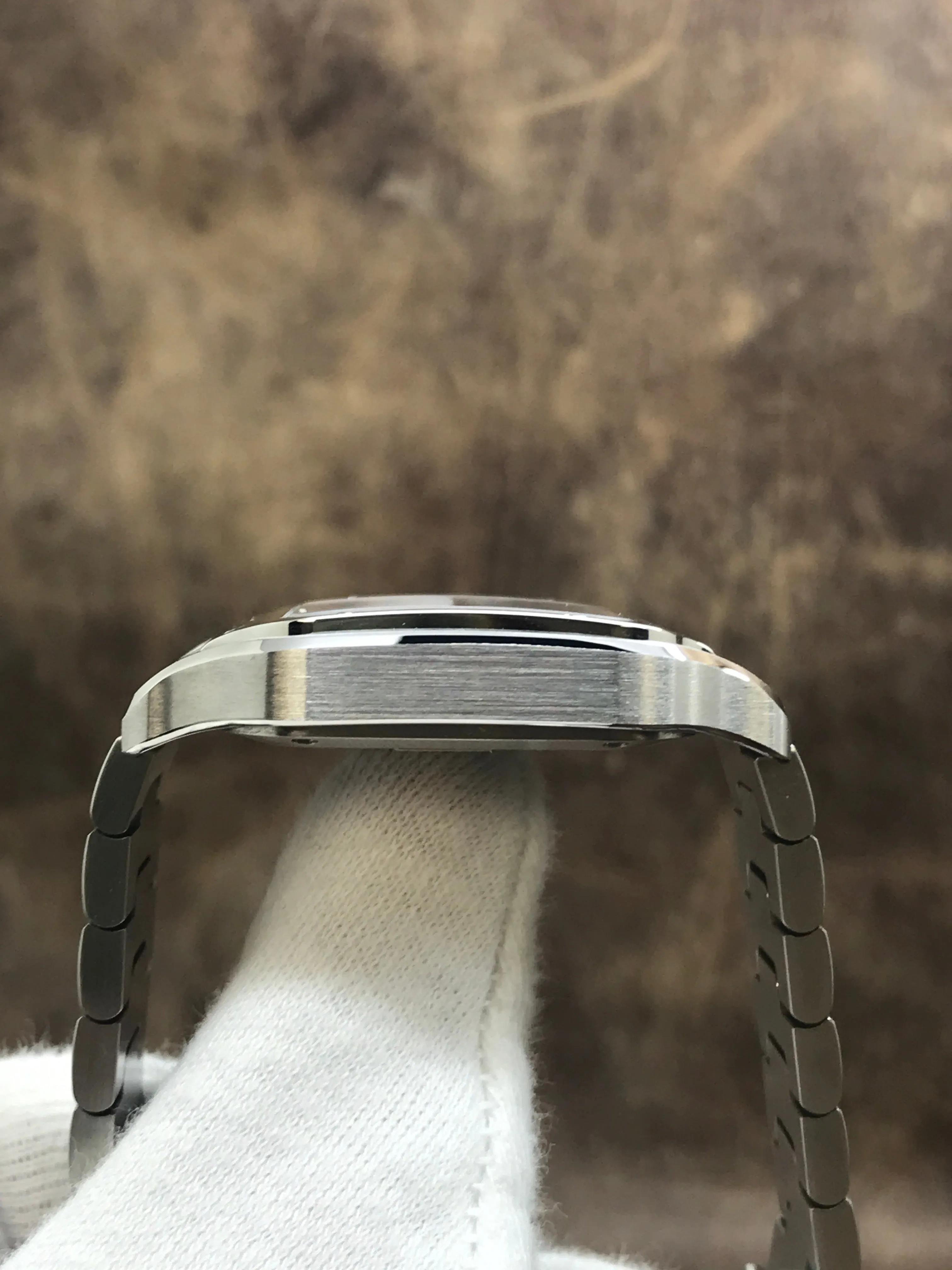 Cartier Santos 100 Midsize WSSA0029 White Roman Dial Automatic Watch
