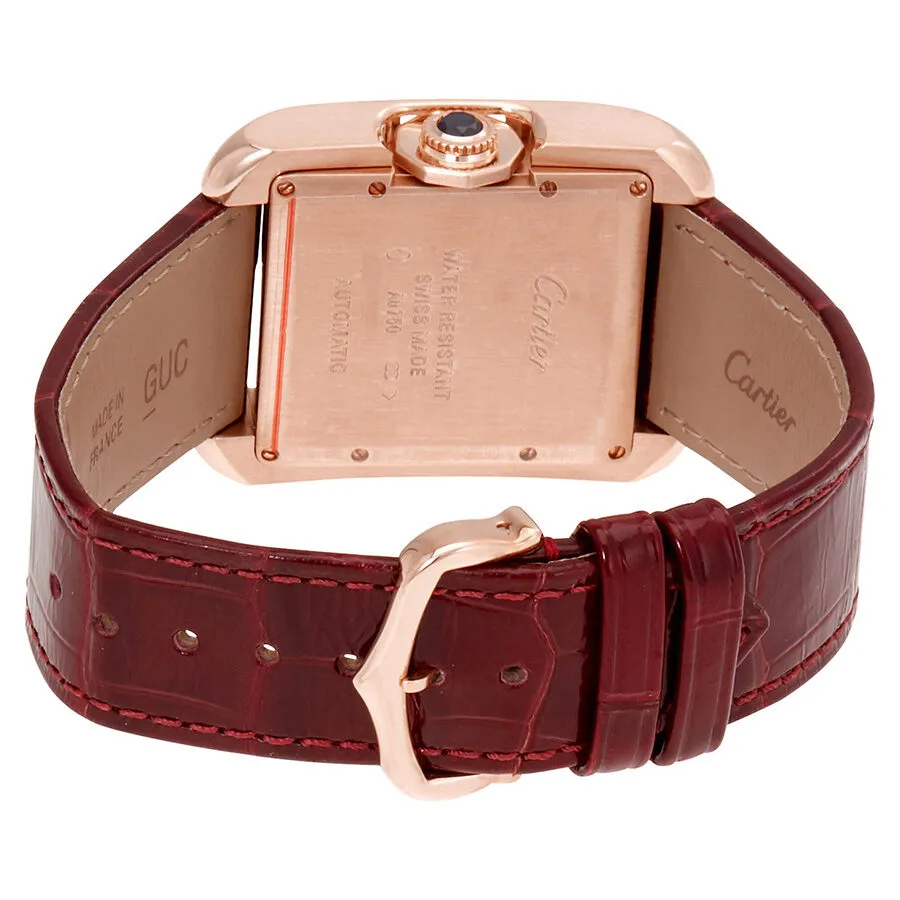 Cartier Tank Anglaise Silver Dial Ladies Watch WJTA0006