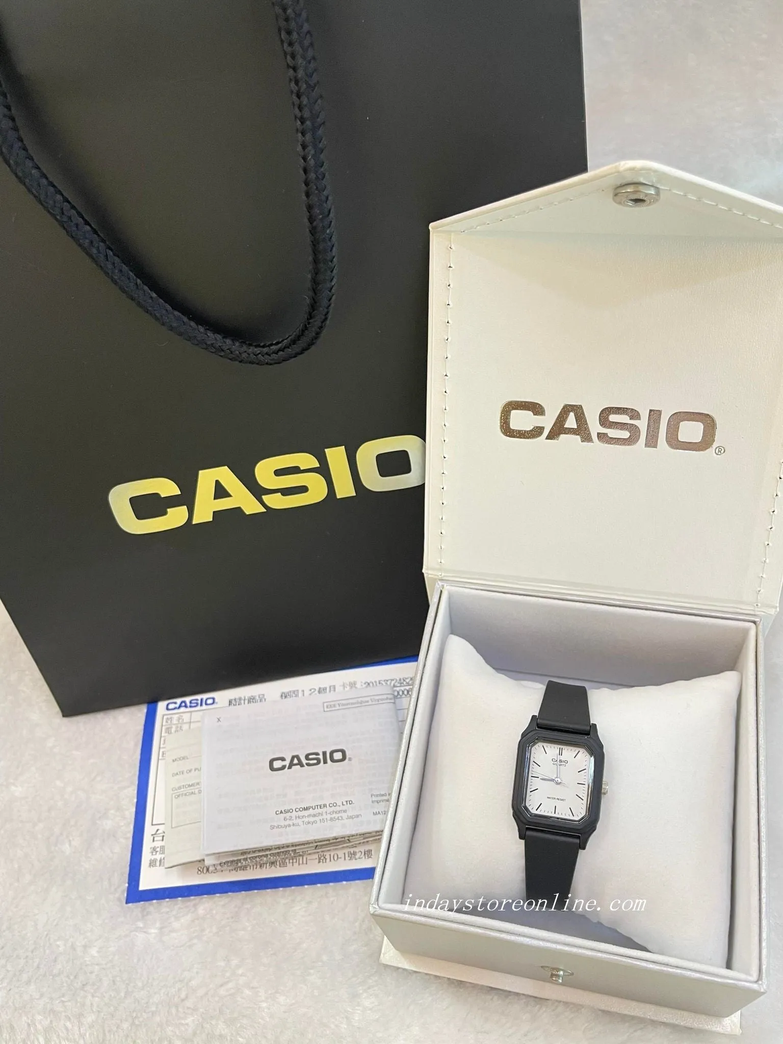 Casio Analog Women's Watch LQ-142-7E Analog Resin Band Resin Glass Water Resistance