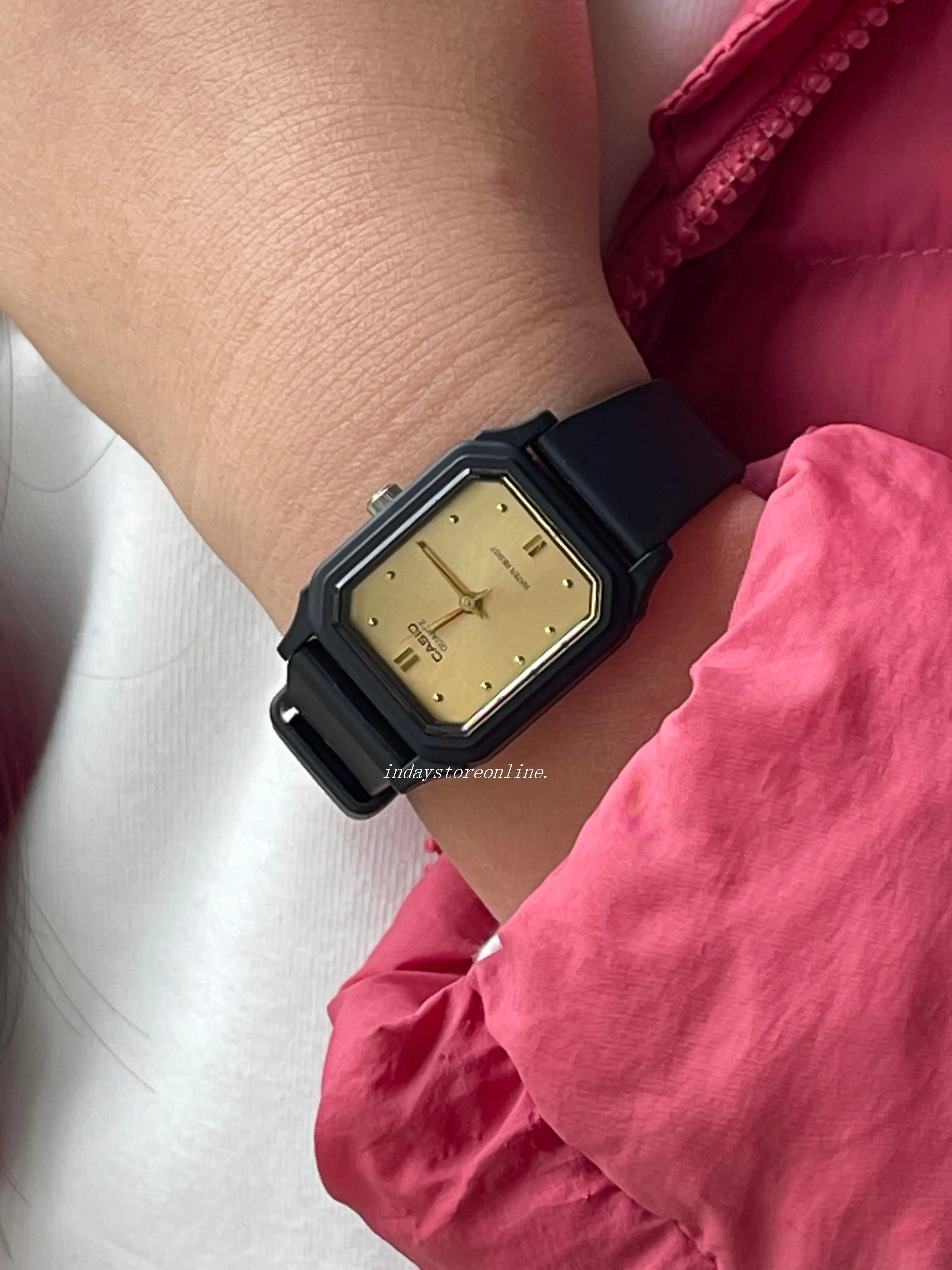 Casio Analog Women's Watch LQ-142E-9A Analog Resin Band Resin Glass Water Resistance