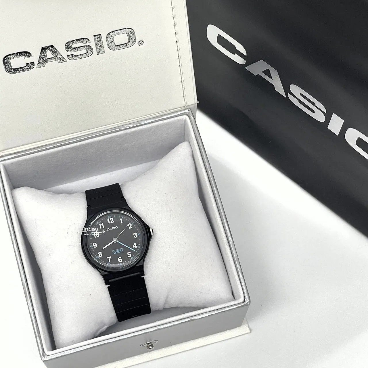 Casio Analog Women's Watch LQ-24B-1B Bio-based Resin Glass Resin Band