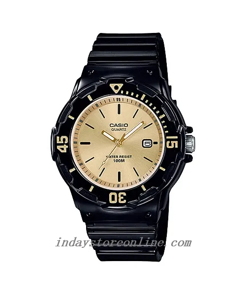 Casio Analog Women's Watch LRW-200H-9E Analog Resin Band Resin Glass Water Resistance