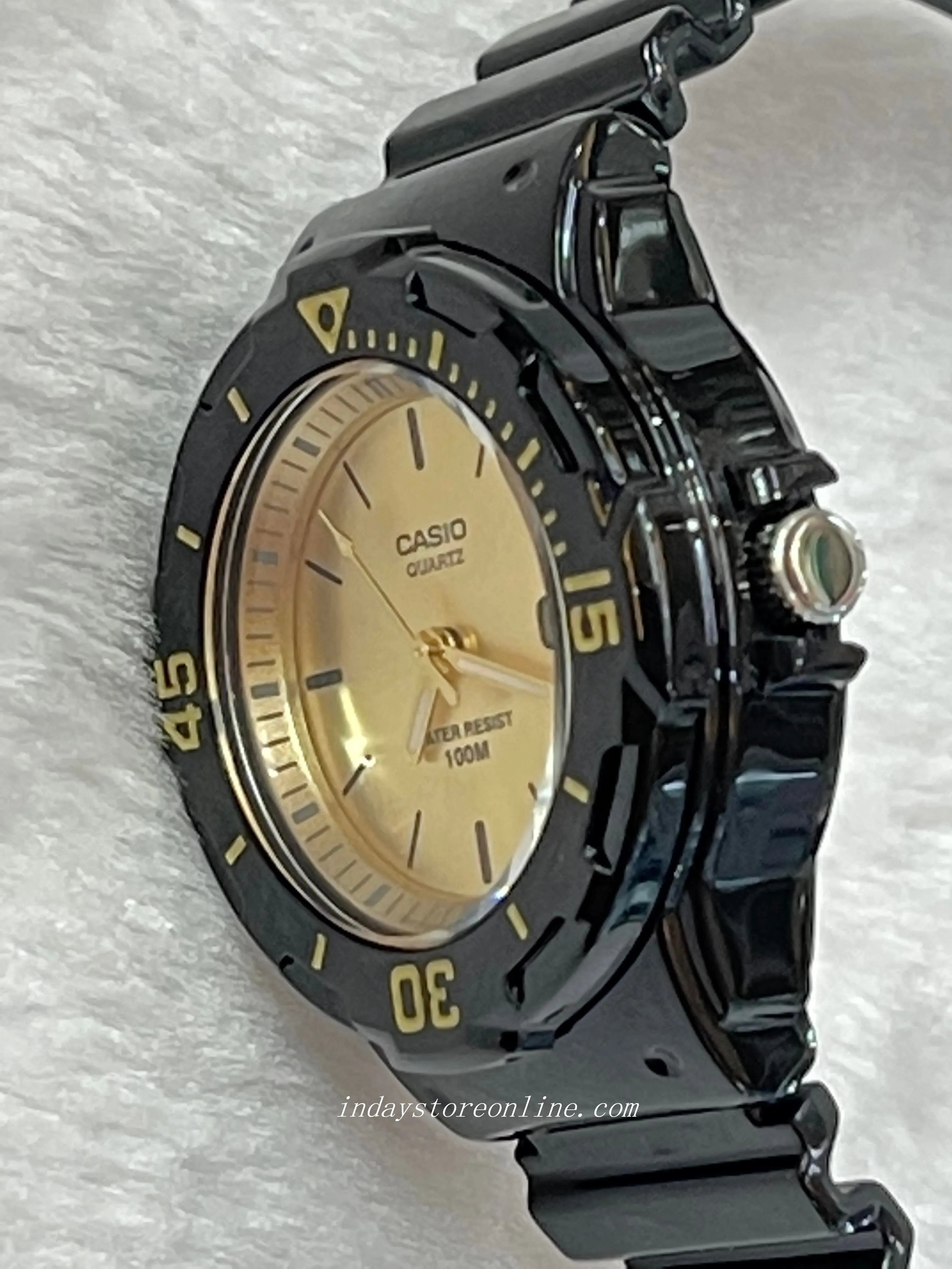 Casio Analog Women's Watch LRW-200H-9E Analog Resin Band Resin Glass Water Resistance
