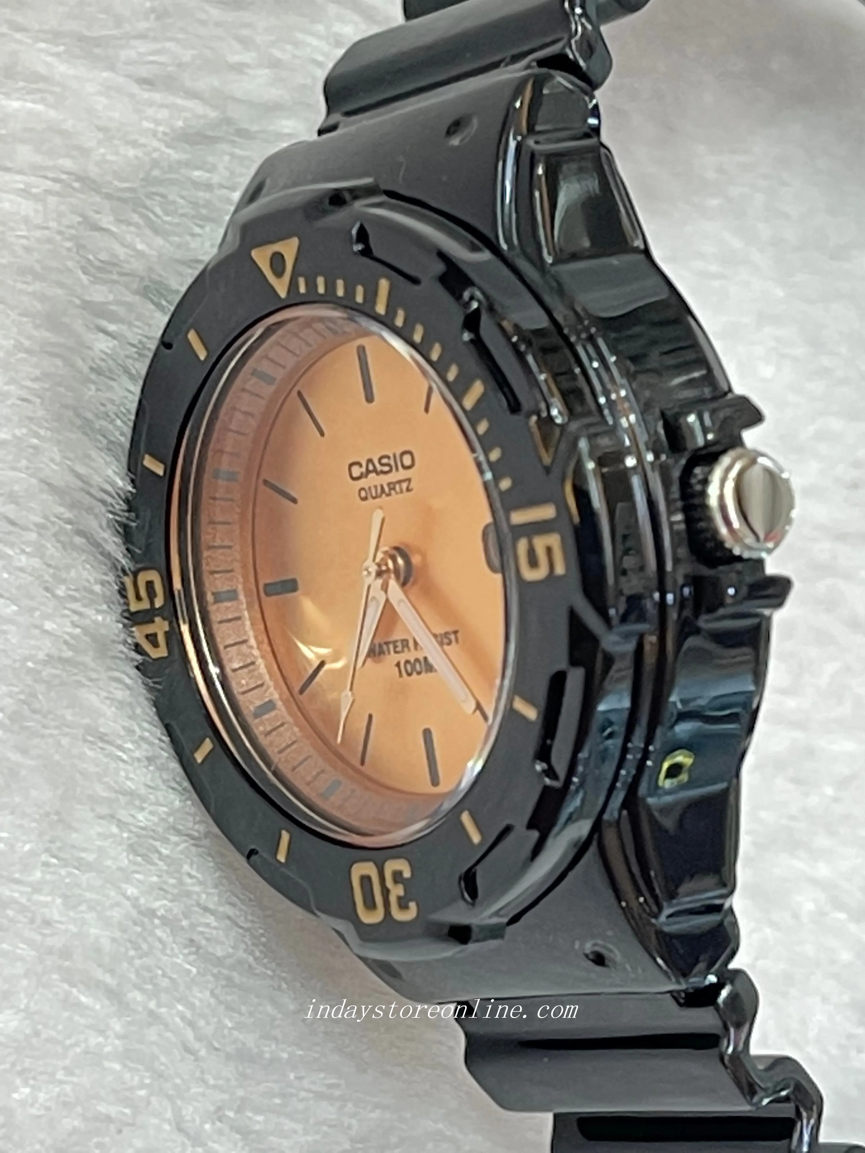 Casio Analog Women's Watch LRW-200H-9E2 Analog Resin Band Resin Glass Water Resistance