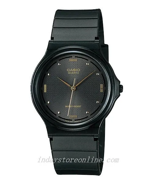 Casio Analog Women's Watch MQ-76-1A Analog Resin Band Water Resistant Resin Glass